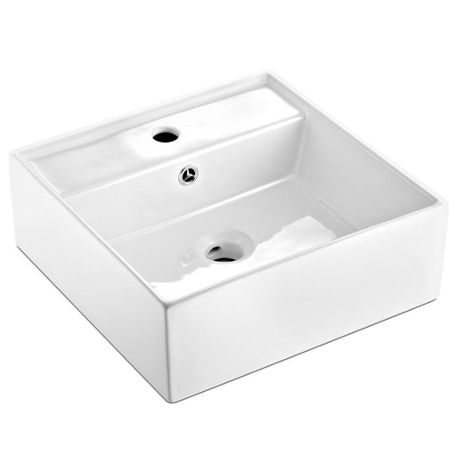 Ceramic Sink Square White 415 x 415