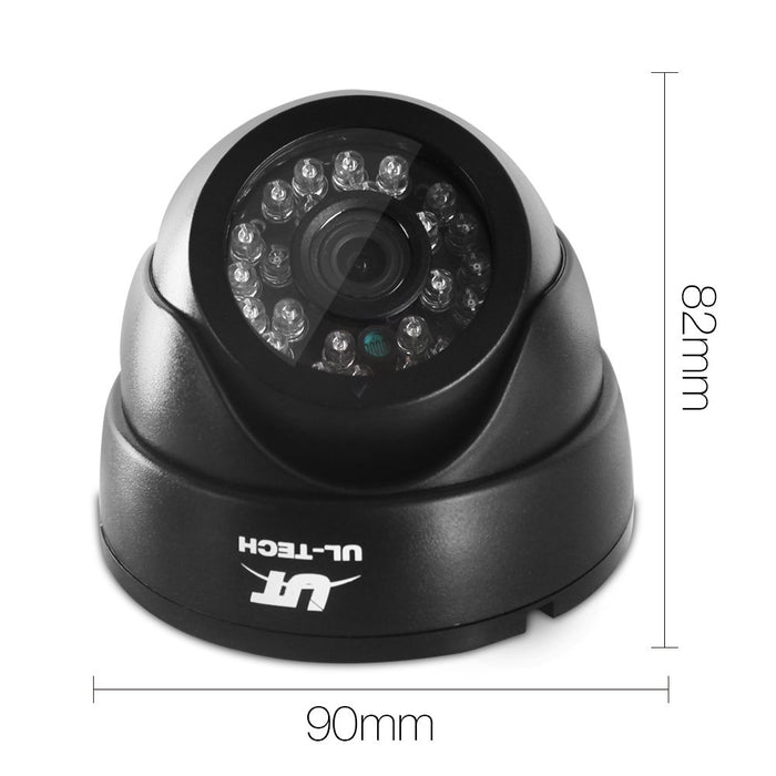 UL-tech CCTV Security Camera Home System DVR 1080P IP Long Range 4 Dome Cameras