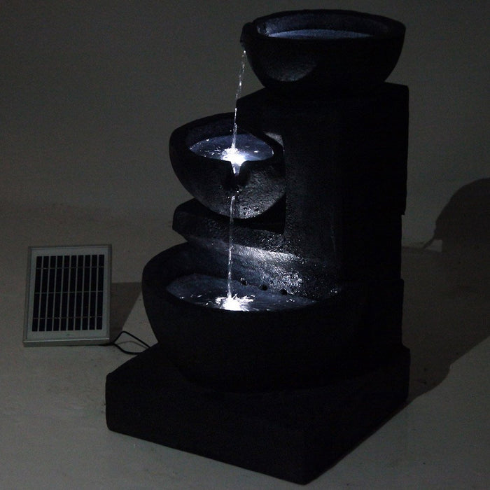 Gardeon Solar Fountain with LED Lights