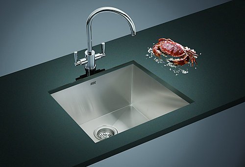 Kitchen and Laundry Stainless Steel Sink - 510x450mm