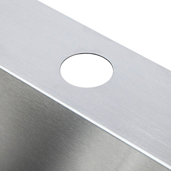 Cefito Stainless Steel Kitchen Sink 530X500MM Under/Topmount Sinks Laundry Bowl Silver
