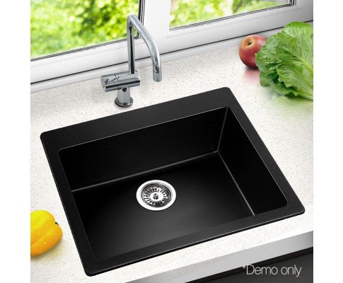 Black Stone Kitchen Sink 570x500