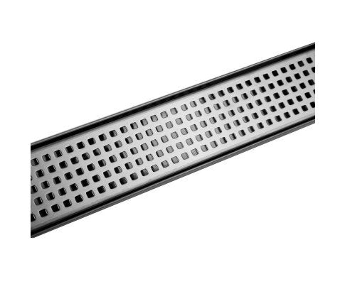800mm Stainless Steel Shower Grate Tile Drain Square Bathroom Home