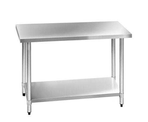 304 Stainless Steel Kitchen Work Bench Table 1219mm
