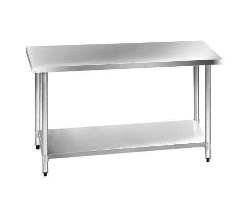 304 Stainless Steel Kitchen Work Bench Table 1524mm