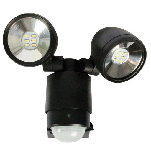 Sarus LED Twin Sensor Flood Light Black