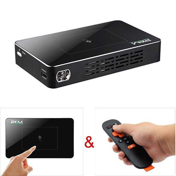 Home Theatre MINI LED Projector with Touch pad